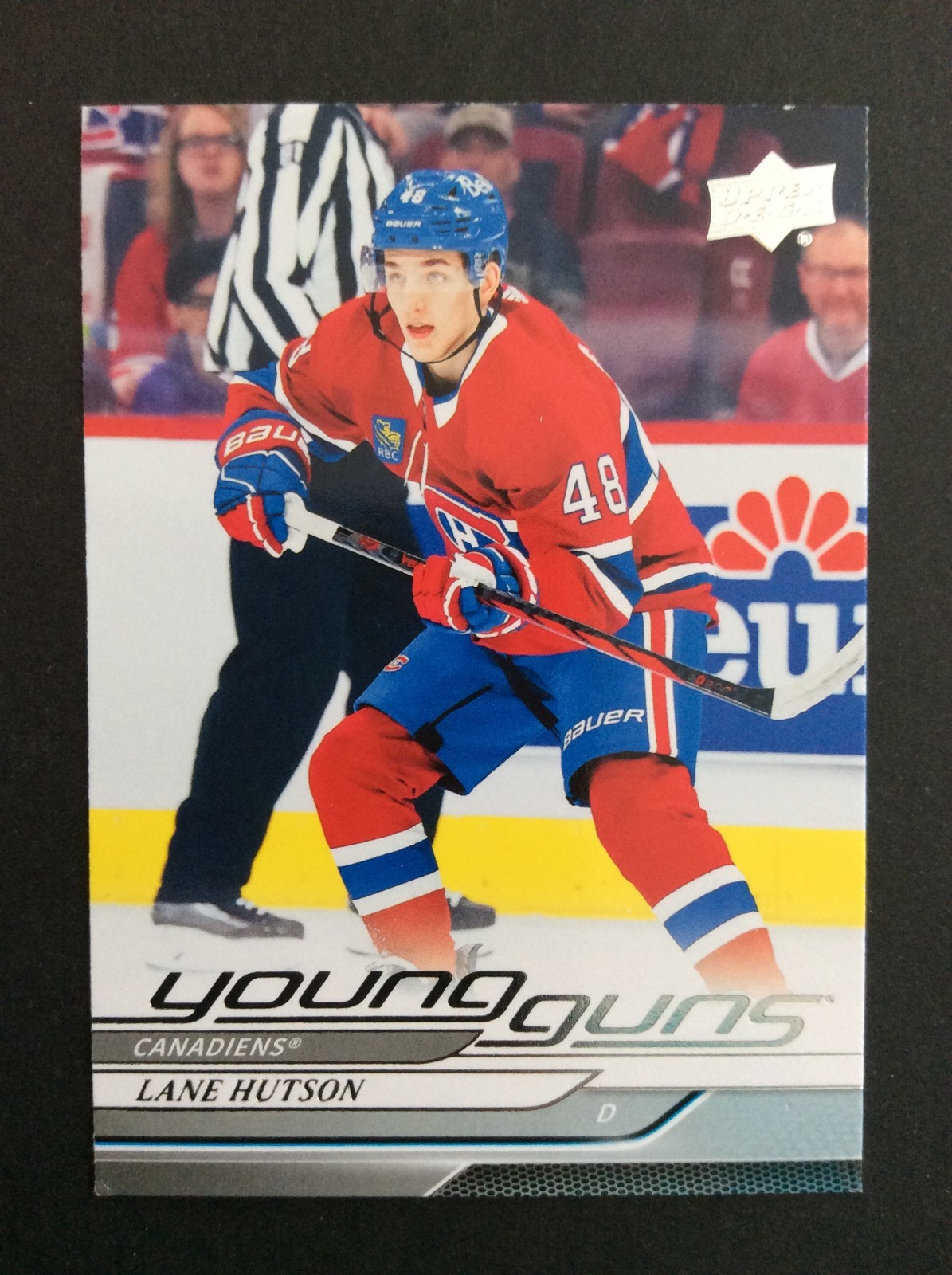 2024-25 Upper Deck Young Guns Rookie RC #229 Lane Hutson Ref3362