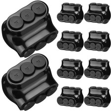 Pcs Black Insulated Multi Cable Connector, 3 14-4AWG Range, 1.57" x 1.26" 10