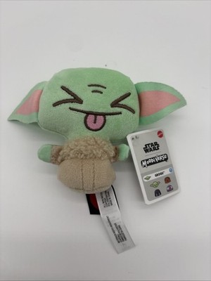 Star Wars MoodiVerse Grogu Plush Toy Mattel Baby Yoda Tongue Out Ages 3+ ~ New ~