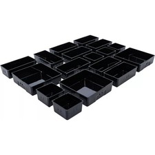 COMPARTIMENTS DE RANGEMENT, BOITES POUR TIROIRS DE SERVANTE - 17 PCS