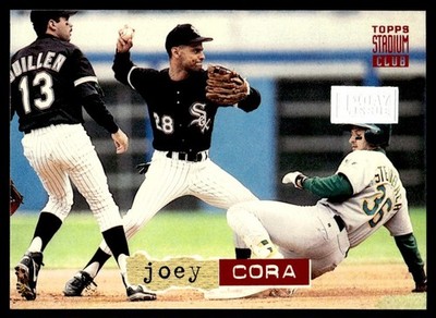 1994 Topps Stadium Club First Day Issue Joey Cora Chicago White Sox #100