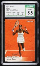 2003 NetPro Glossy /5000 Venus Williams #G-2 CSG 8.5 0sc3