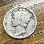 1942-S MERCURY SILVER DIME ACTUAL COIN Get More Today & Save