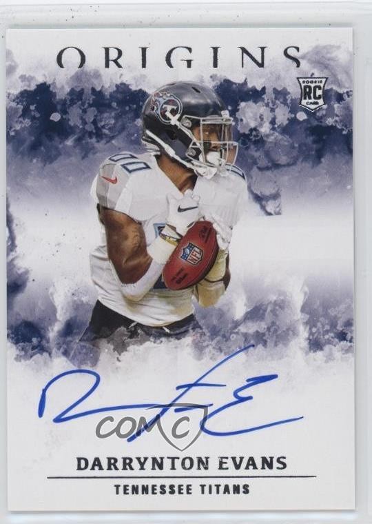 Darrynton Evans Panini Origins Rookie Autographs #RADE Base
