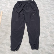 Nike Joggers Pants Mens XL Black Flex Running Dri-Fit Pockets Drawstring