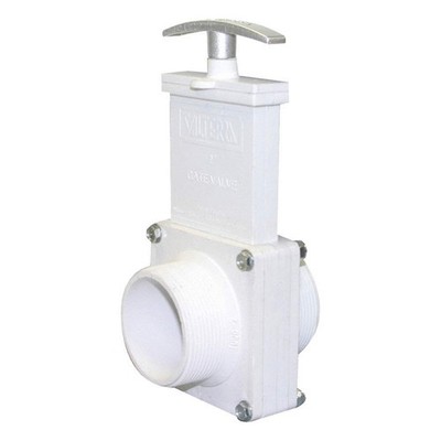 VALTERRA 4204GR Gate Valve,2'',PVC,IPS 4HGD6