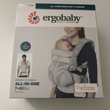 Ergobaby Omni 360 Baby Carrier - Pearl Grey - Open Box - With Tags