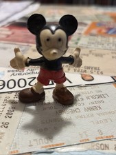 Vintage Marx Disney Playhouse Cream Color Mickey Mouse Figure 2" Read Descriptio