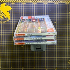 Lot 3 Zombie Revenge House of the Dead 2 Carrier Sega Dreamcast Japan CIB