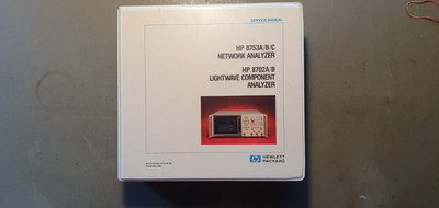 Original HP 8753A/B/C Service Manual Incl. Software