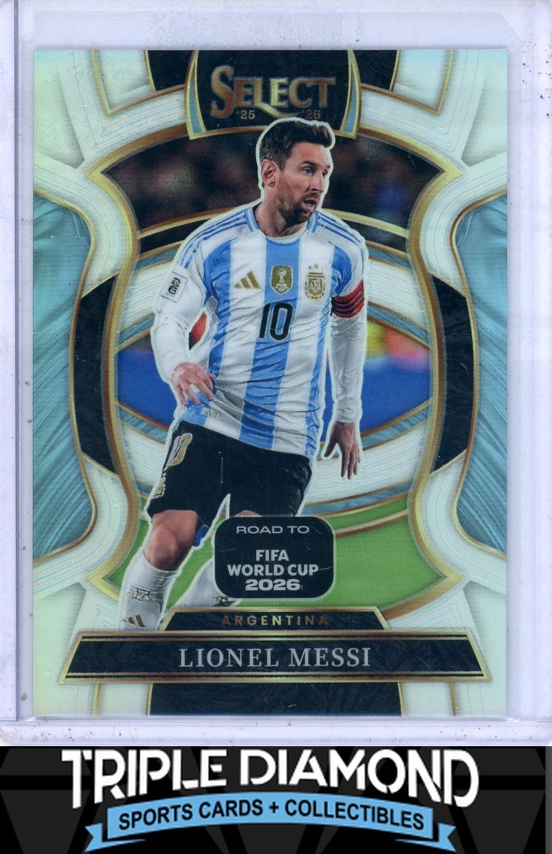 2025-26 Panini Select World Cup Lionel Messi Terrace Silver Prizm Argentina I427
