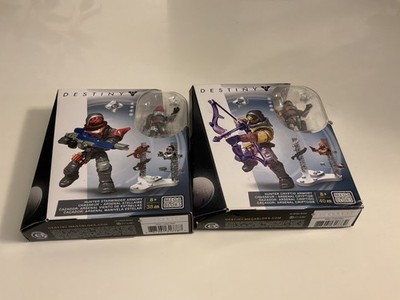  MEGA CONSTRUX Destiny Hunter Starwinder Armory & Hunter Cryptid Armory Figures