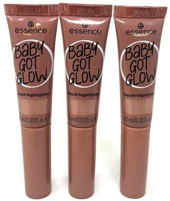 (3) Essence Baby Got Glow Liquid Highlighter 0.33 fl oz 20 - Rose And Shine - Image 1 of 3