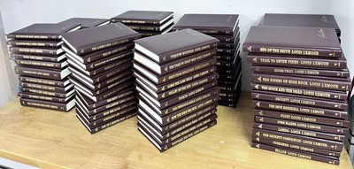Louis L'Amour Leatherette Hardcover Books (Sold Individually) Read description!!