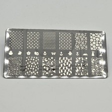 nail art stamping plate resin art craft WH-35 tiny floral Easter small prints