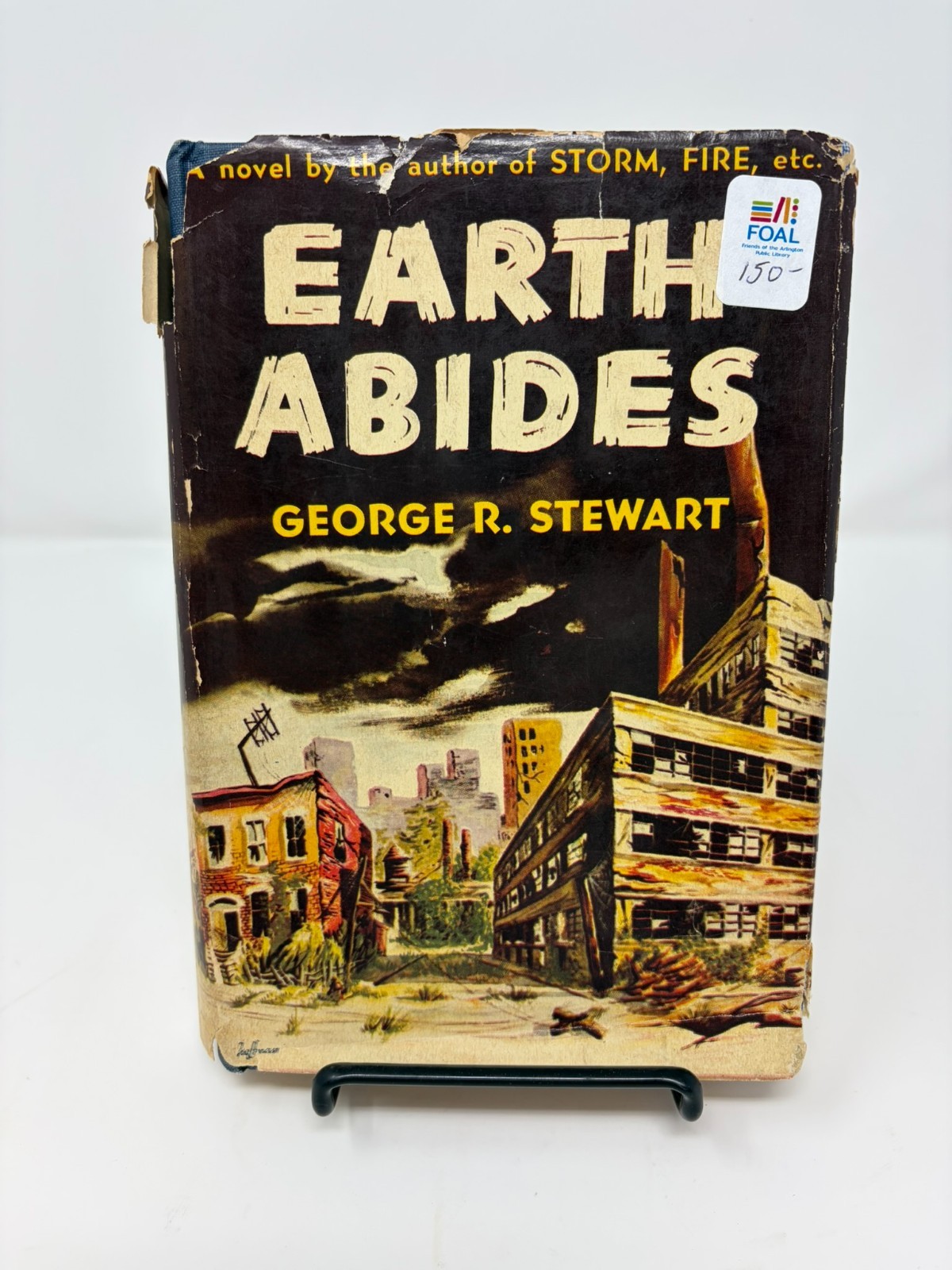 Earth Abides George Stewart 1st Printing Hardcover, 1949