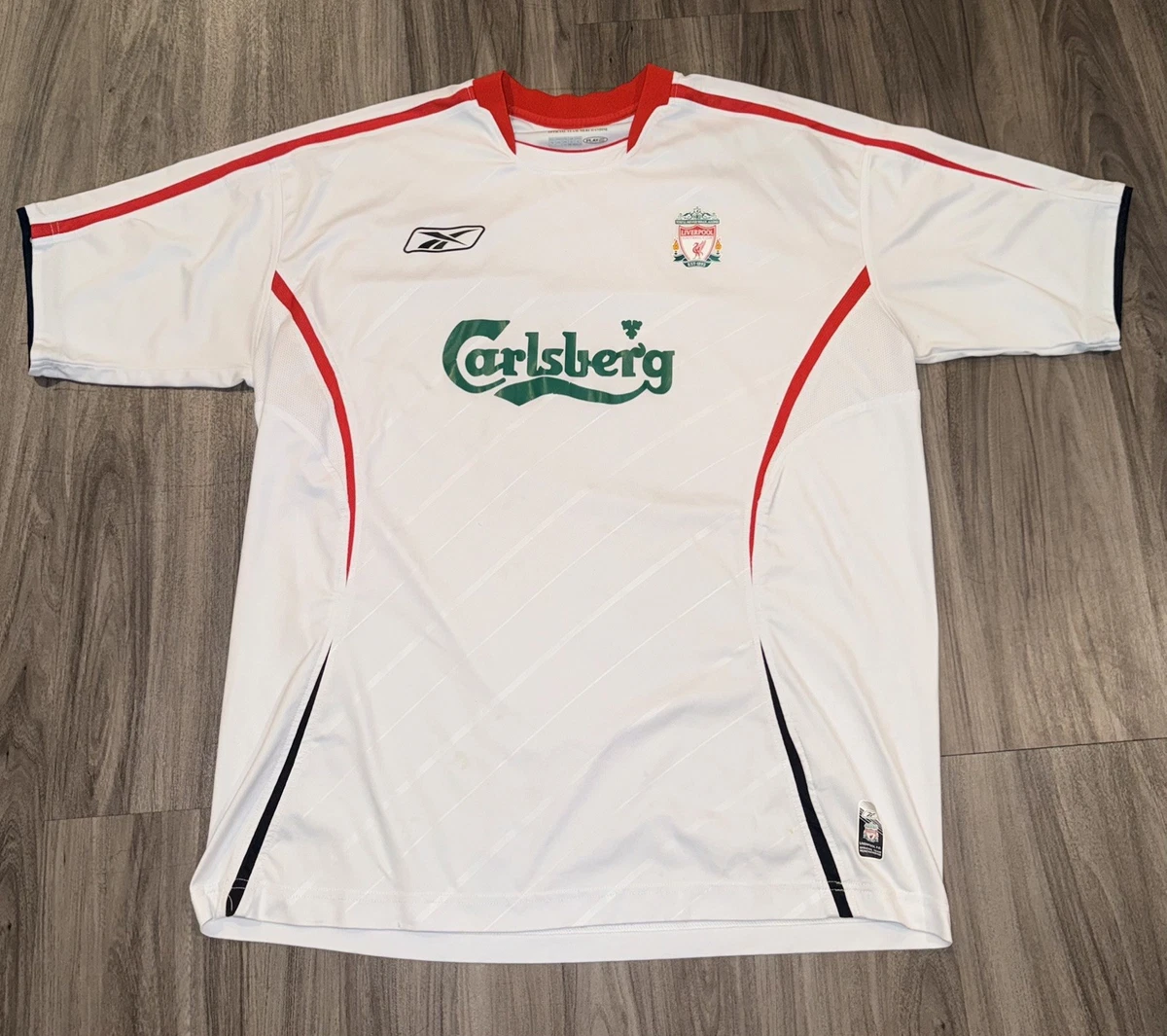 リバプール Reebok シャツ ホワイト Reebok Liverpool White International Club Soccer Fan Apparel and