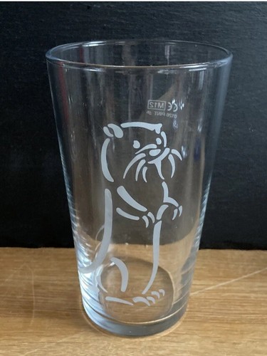 NEU OTTER BRAUEREI SELTENES BIER ALE PINT GLAS PUB BAR MANCAVE