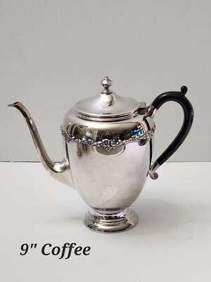 BIRKS REGENCY PLATE Primrose Tea Set w/Coffee, Teapot, Sugar