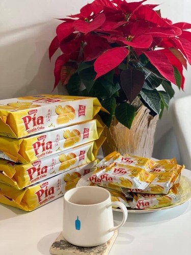 Banh Pia Tan Hue Vien Custard Hopia Cake Lava Mung Bean (Kim Sa Đậu Xanh) 480g - 第 2/4 張圖片