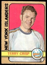 1972-73 O-Pee-Chee Terry Crisp New York Islanders #88