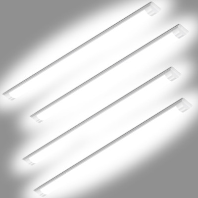 4FT LED Shop Light 36W 4320Lm Adjustable 3/4/5000K Hardwired 4 Pack