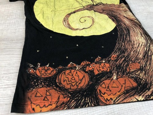 Tim Burton The Nightmare Before Christmas Shirt VTG 2005 USA Women L (Fits S-M) - Picture 13 of 23