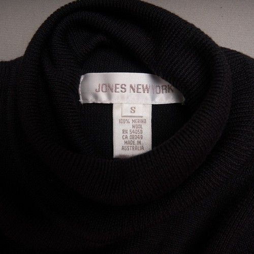 Maglione Jones New York donna taglia S girocollo 100% lana merino manica corta NUOVO - Foto 2 di 8