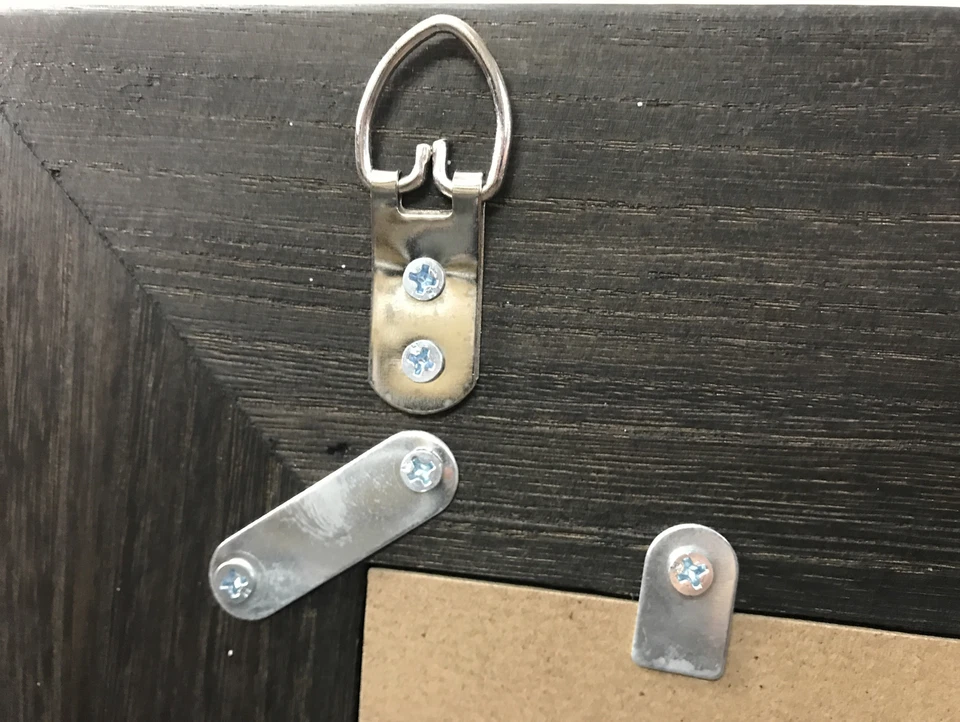 Rustic Wooden Carved Brown Frame Wall Mirror, Vertical or Horizontal, 40" x 26" - Image 4 of 4