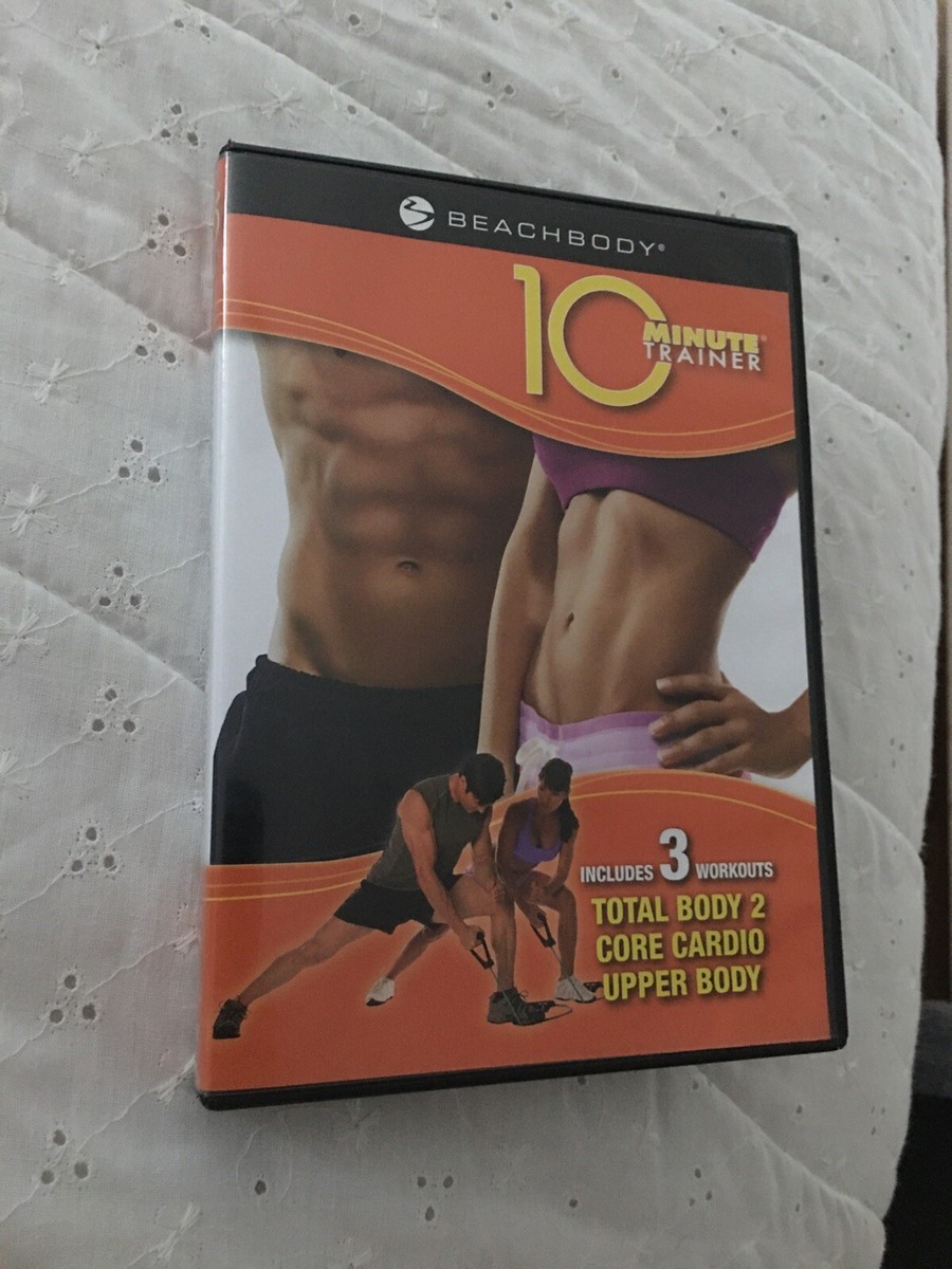 Beachbody 10 Minute Trainer DVD Workouts Total Body Core
