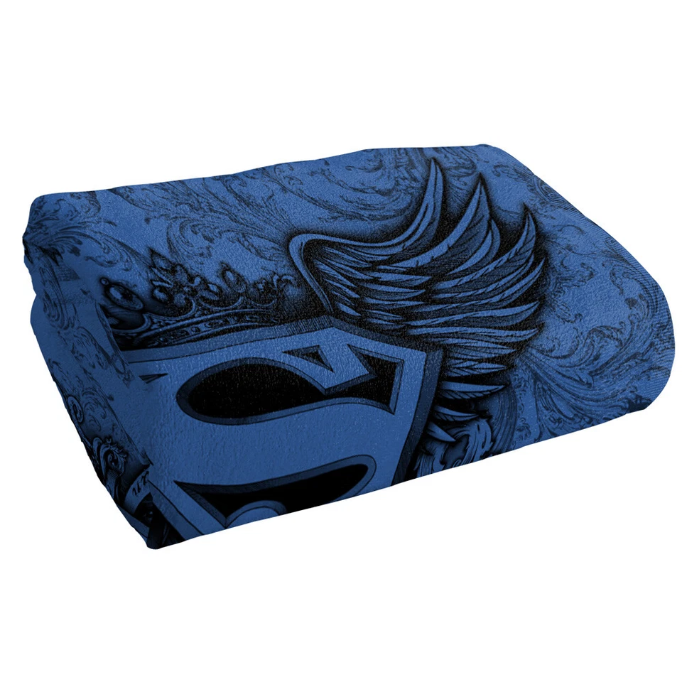 Superman Superman Winged Logo Officially Licensed Beach Towel 30"x60" - Image 3 of 4