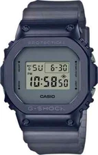 Casio G-Shock Limited Edition Digital Matte Blue Plated Bezel Watch GM5600MF-2D