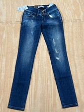 57114 Damen Hose Jeans LTB Molly 5065 Low Rise | Super Slim W24 L32 dunkelblau