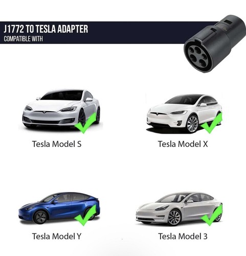 Lectron J1772 Tesla Charging Adapter. Compatible Level 1 And 2 Charging Statio - Picture 9 of 12