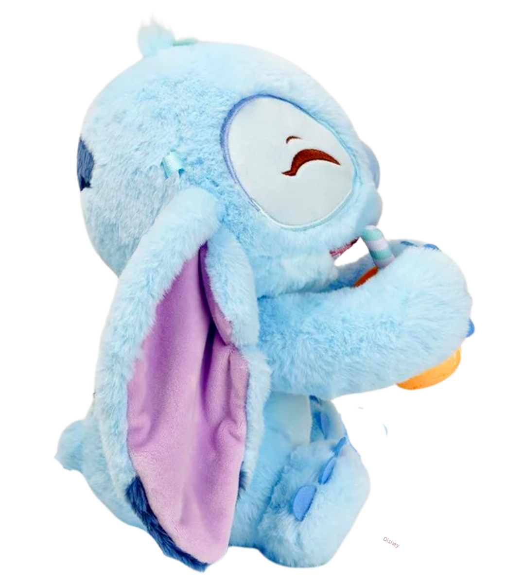 Disney Stitch Boba Tea Plush Toy Japan Fluffy Light Blue