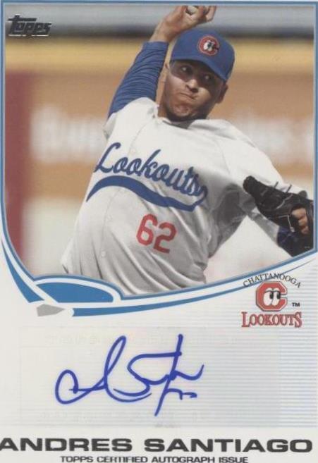 2013 Topps Pro Debut - Andres Santiago #PDA-AS - 1 of 1