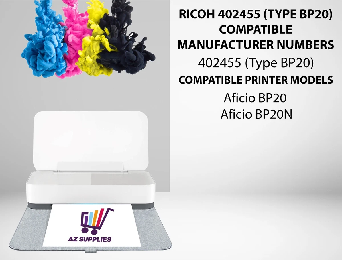 gold cell salad 1PK 402455 (TYPE BP20) Black Toner Cartridge Compatible Ricoh Aficio BP20 BP20N | eBay gold cell salad 1PK 402455 (TYPE BP20) Black Toner Cartridge Compatible Ricoh Aficio BP20 BP20N | eBay