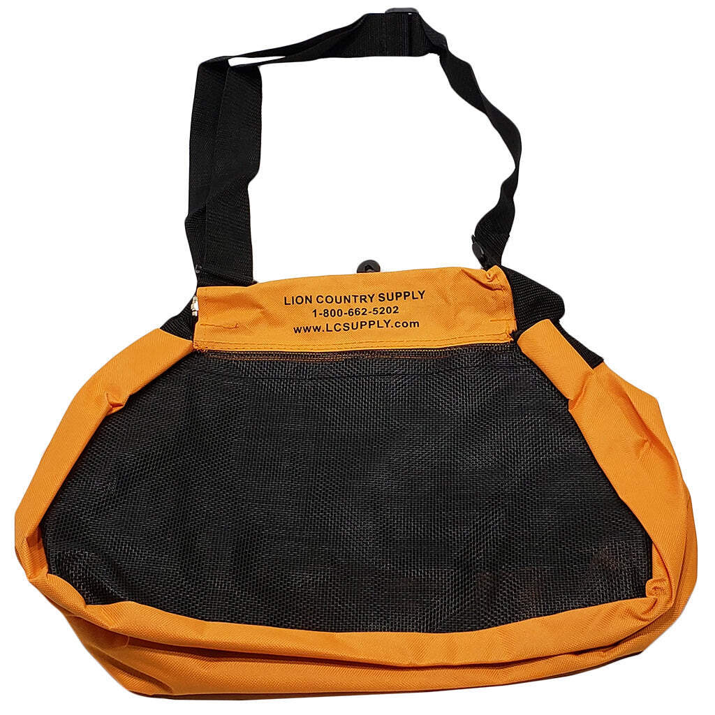 Blaze Orange Game Bird Bag - Dog Trainers Bag - 12"x16"x6" - Lion Country Supply