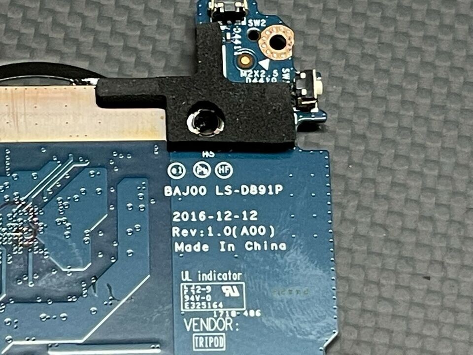 Scheda Tasto Di Accensione E Volume | Power Volume Button Con Flat - Foto 4