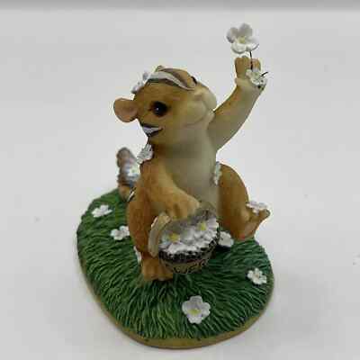 NIB Fitz & Floyd Charming Tails ''WEDDING DAY BLOSSOMS'' Figurine, 82/105