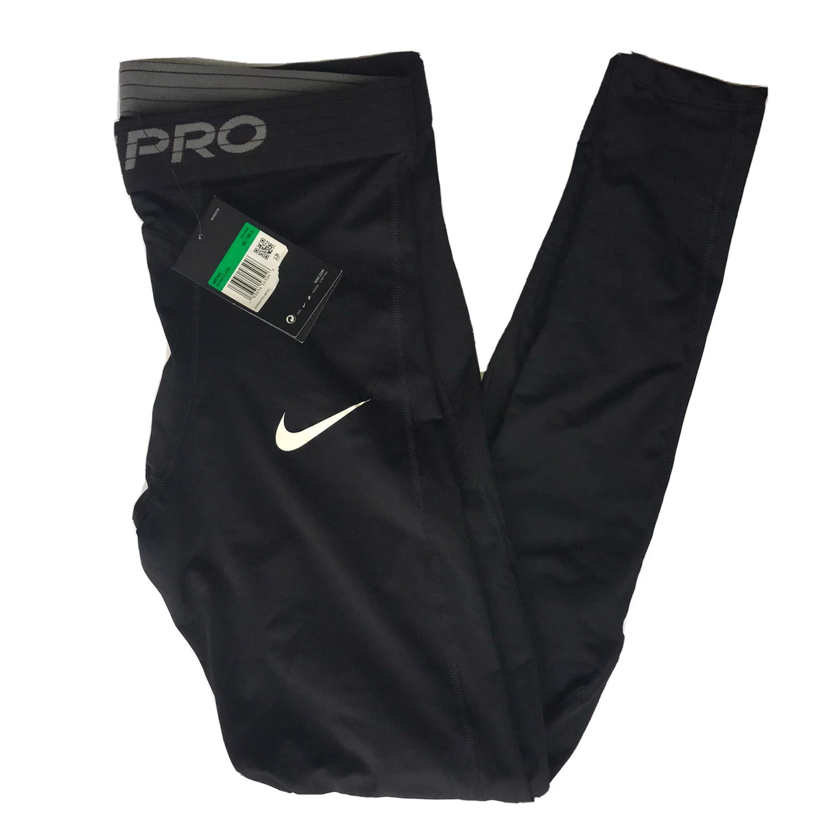 Nike Pro Men's Training Tights BV5641-010 Men’s Sz XL Tall Inseam 32” Black  NWT