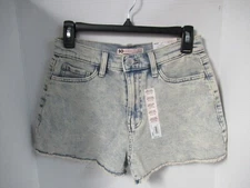 SO Juniors'   MOM  Stretch  Shorts  Size 5/27W  High Rise  2  Inseam    NWT