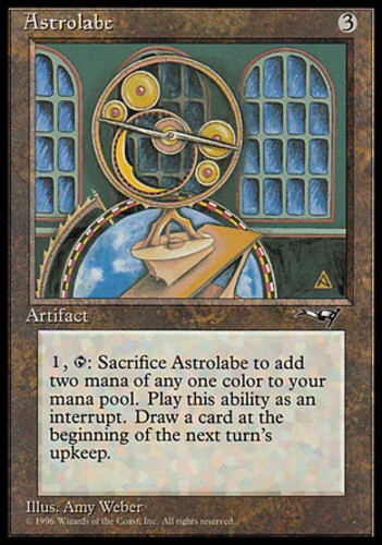 MTG magic cards 2x Astrolabe (a) Alliances Light Play, English - Picture 1 of 1