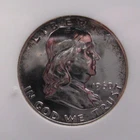 PROOF Toned 1960 Silver FRANKLIN Half Dollar. NGC PF67.