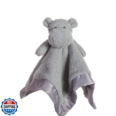 Apricot Lamb Stuffed Animals Hippo Security Blanket Infant Nursery Character 