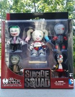 Mezco Toyz Mini Mez-itz Suicide Squad 5 Pack Joker Harley Croc Deadshot Katana Mezco Toyz Mini Mez-itz Suicide Squad 5 Pack Joker Harley Croc Deadshot Katana