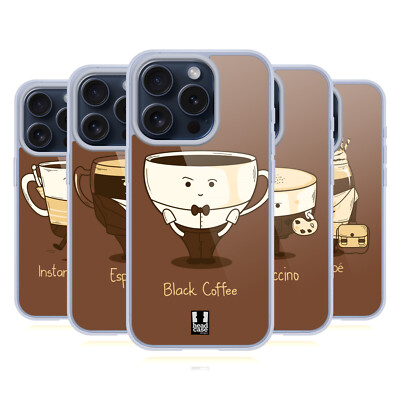 HEAD CASE DESIGNS KAFFEE PERSÖNLICHKEITEN GEL HANDYHÜLLE FÜR APPLE iPHONE HANDYS