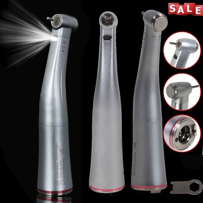 1:5 Dental Electric Fiber Optic LED Contra Angle Handpiece 4 Way Fit KaVo NSK