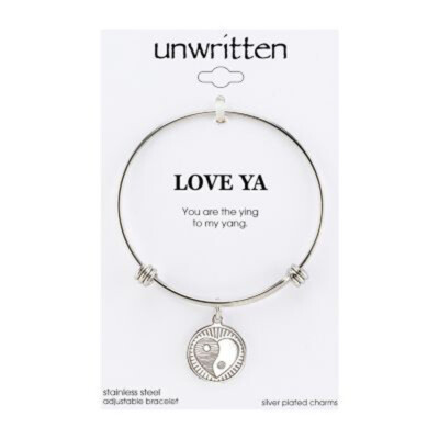 New You Are the Ying to My Yang Bangle $24.50