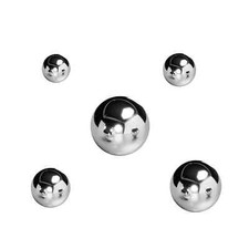 500Pcs Assorted Loose Bicycle Bearing Balls 1/8", 5/32", 3/16" 7/32" and 1/4"